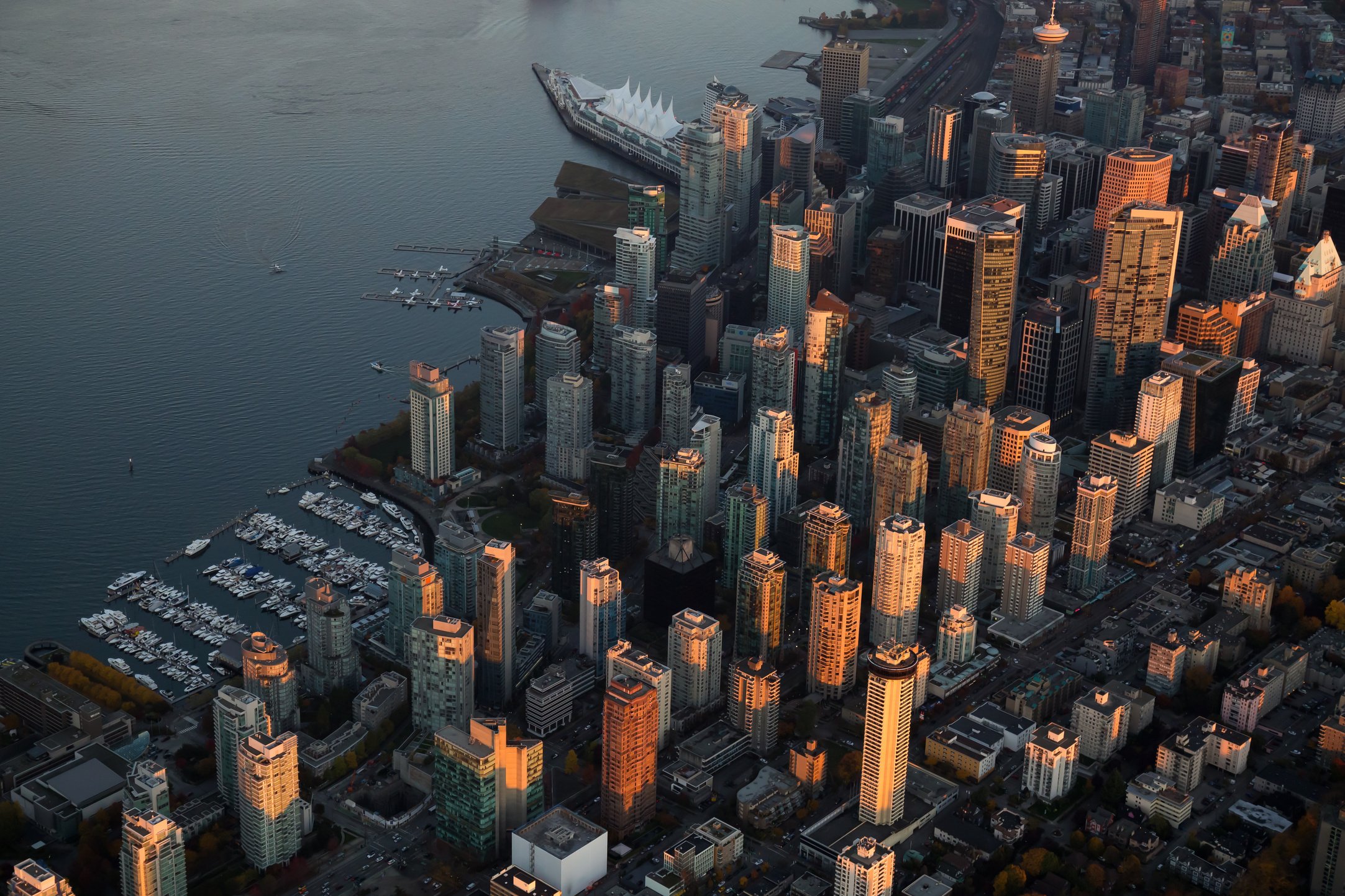 Downtown Vancouver Aerial